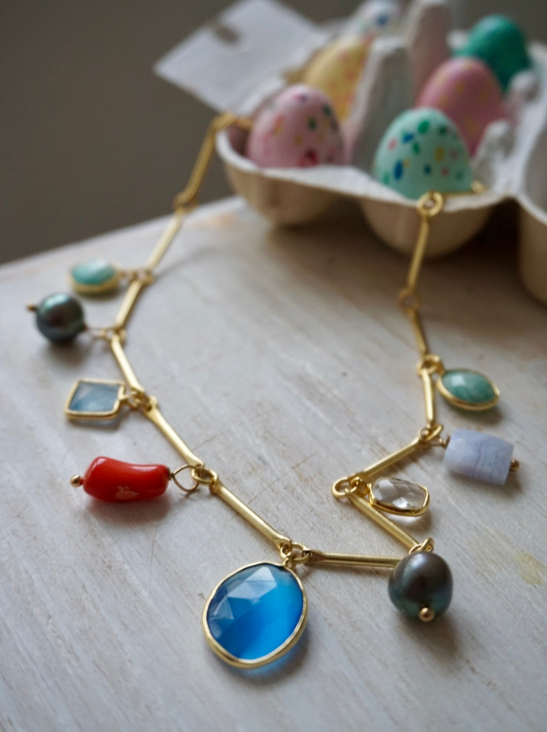 Oro + Pietre Multicolor