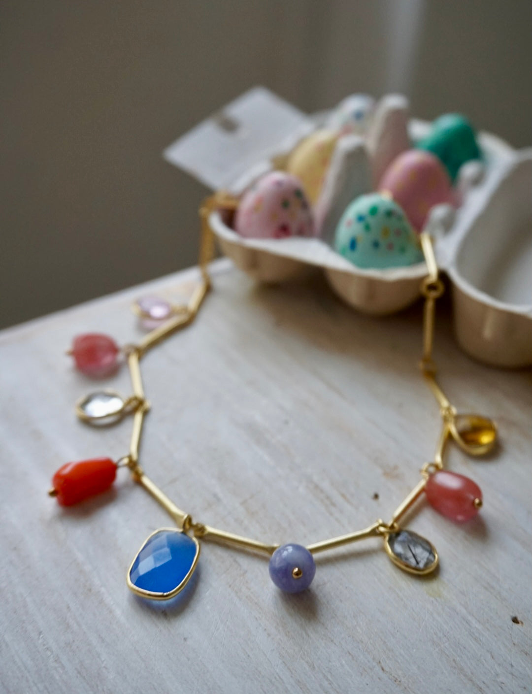 Oro + Pietre Multicolor