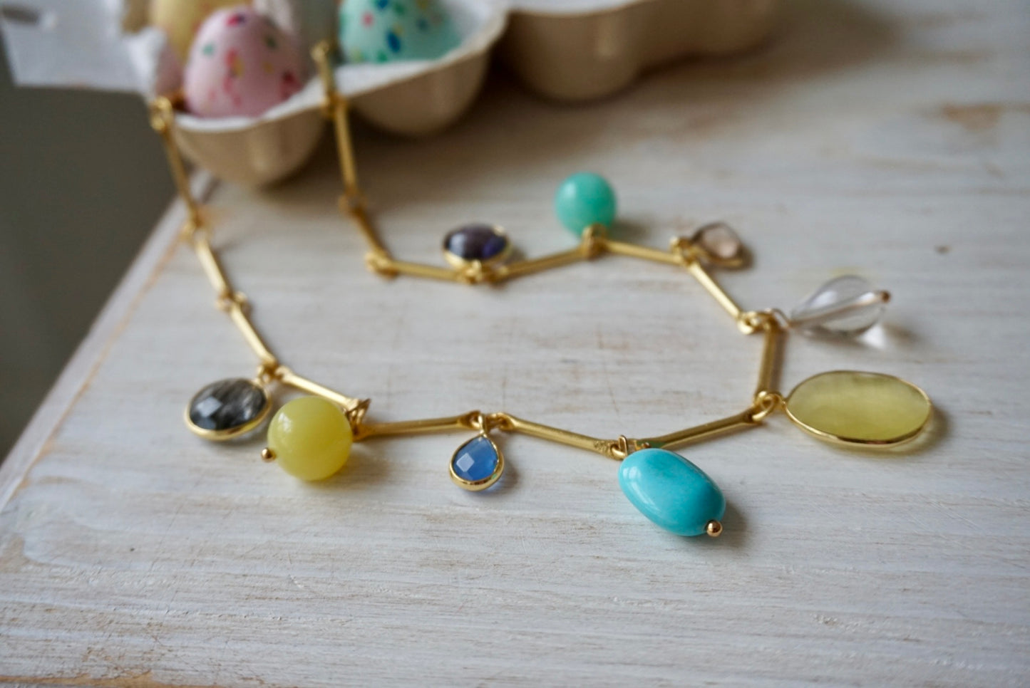 Oro + Pietre Multicolor