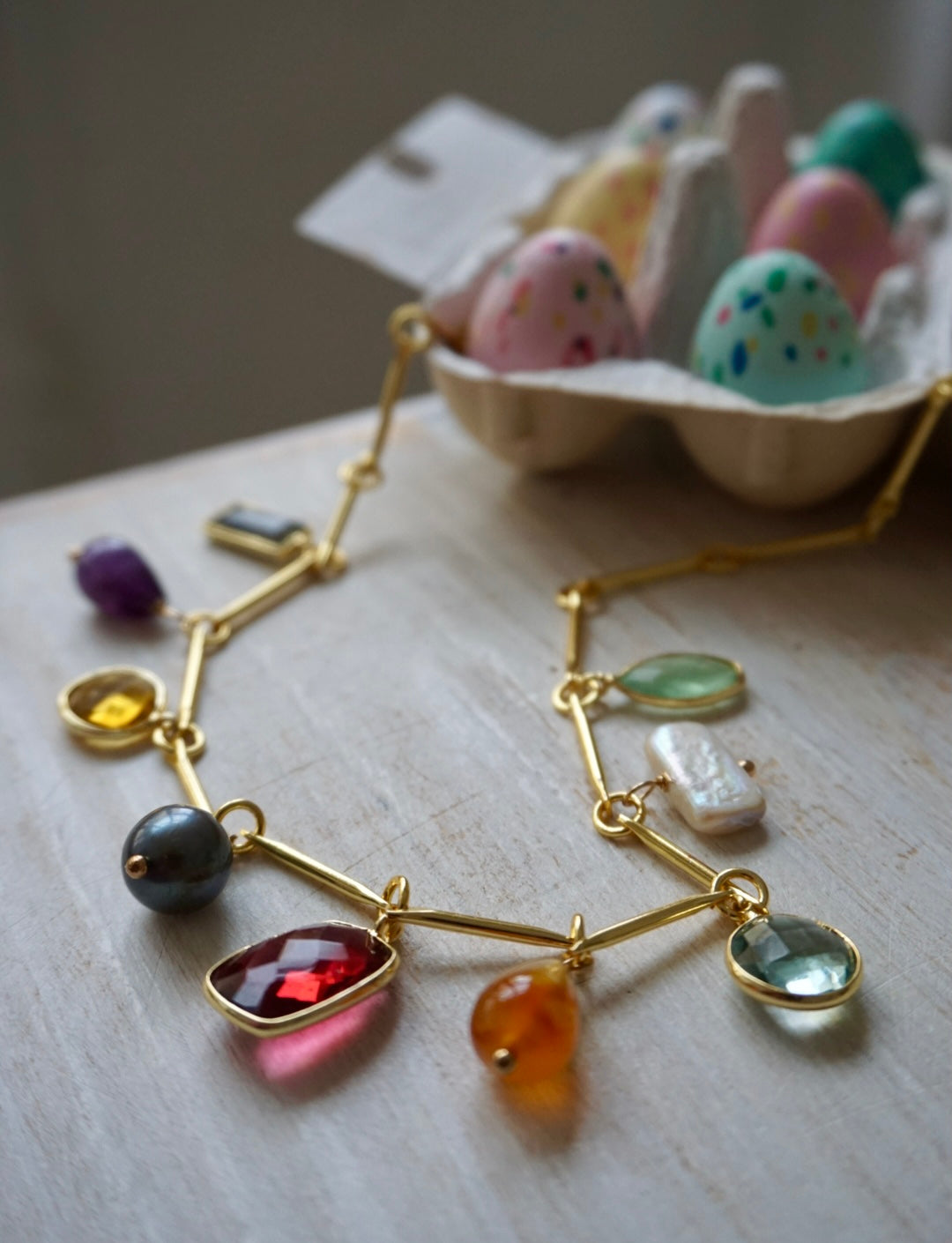 Oro + Pietre Multicolor