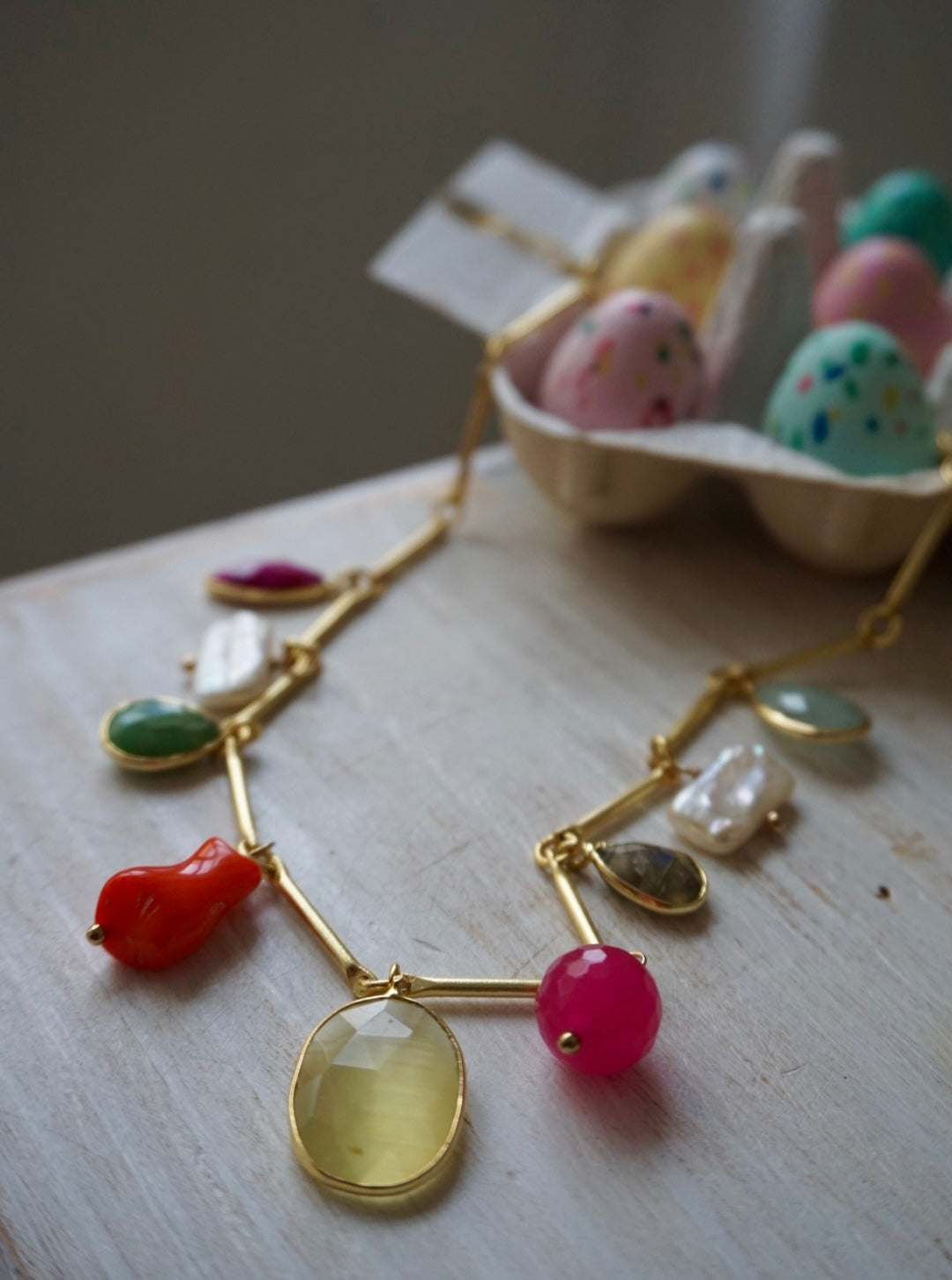 Oro + Pietre Multicolor