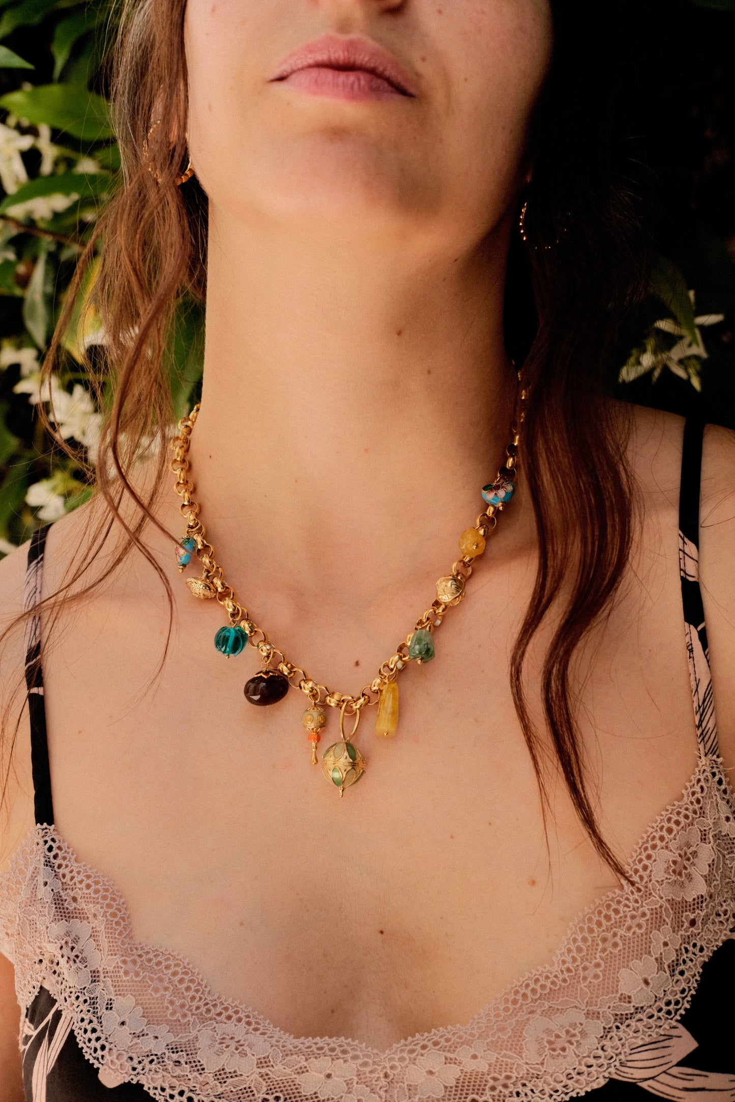 Oro + Pietre Multicolor
