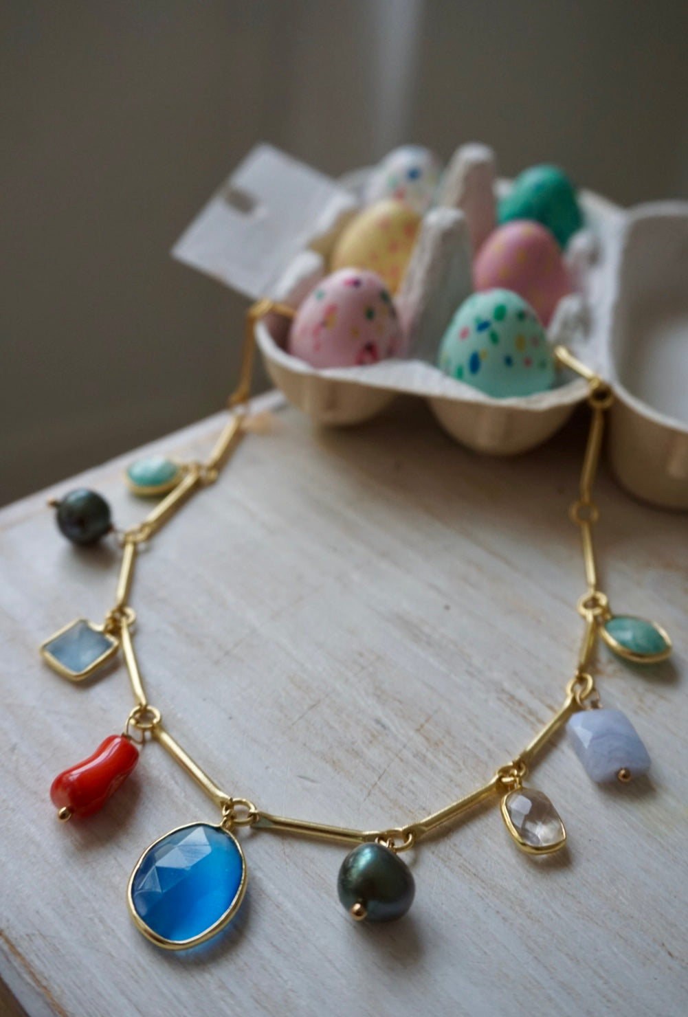 Oro + Pietre Multicolor