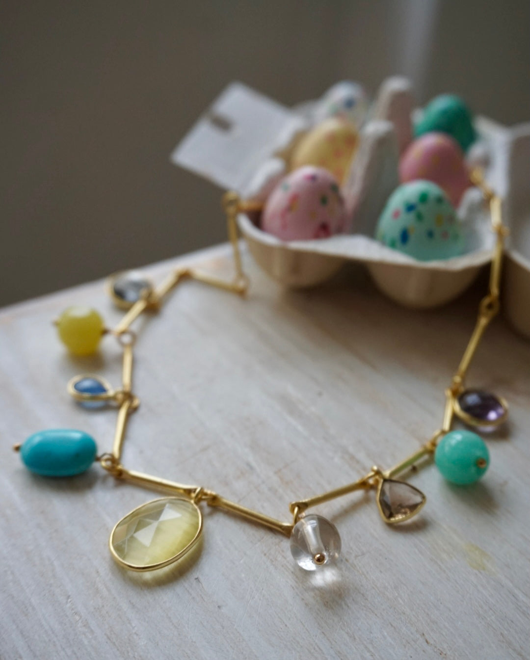 Oro + Pietre Multicolor
