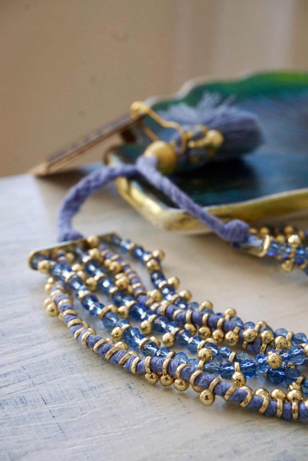 Bracciale Oro + Cristalli Pervinca