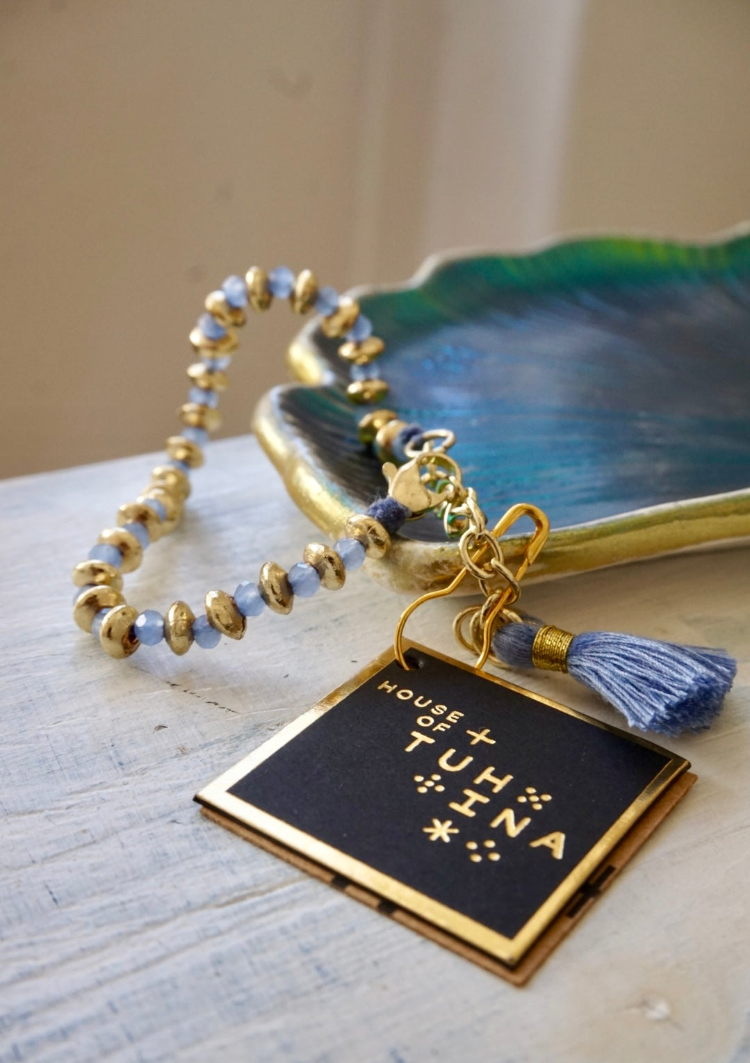 Bracciale Oro + Cristalli Pervinca