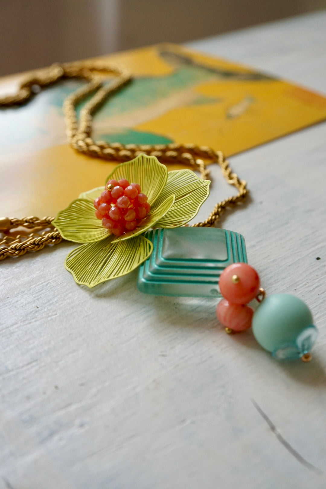Oro + Lime e Corallo