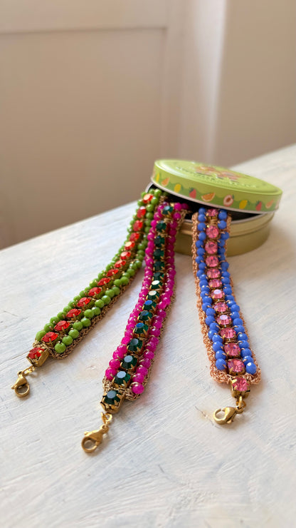 Bracciale Pervinca e Rosa