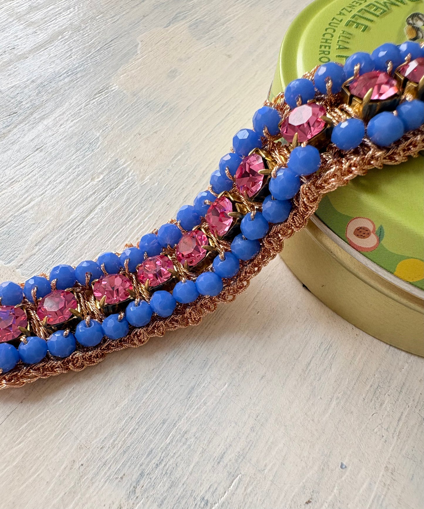 Bracciale Smeraldo e Lampone