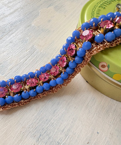 Bracciale Smeraldo e Lampone