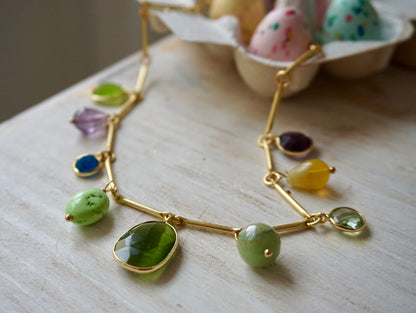 Oro + Pietre Multicolor