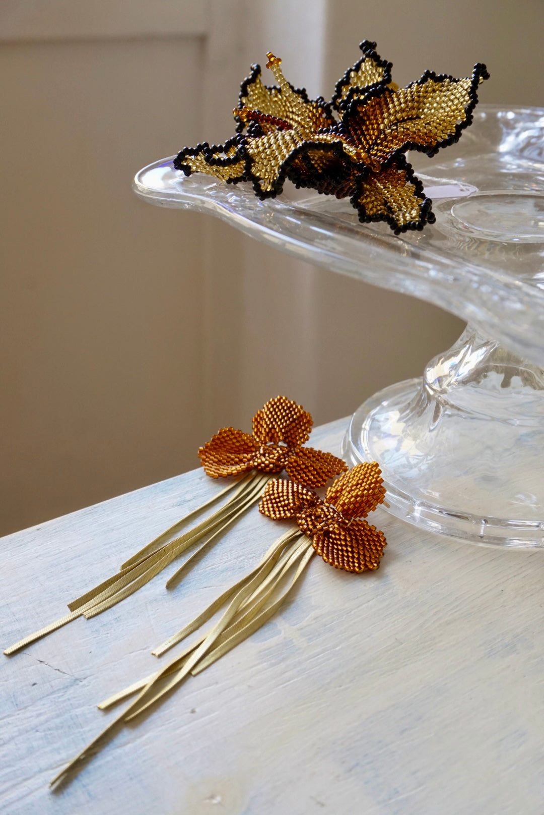 Fiori Miyuki Bronzo Cangiante
