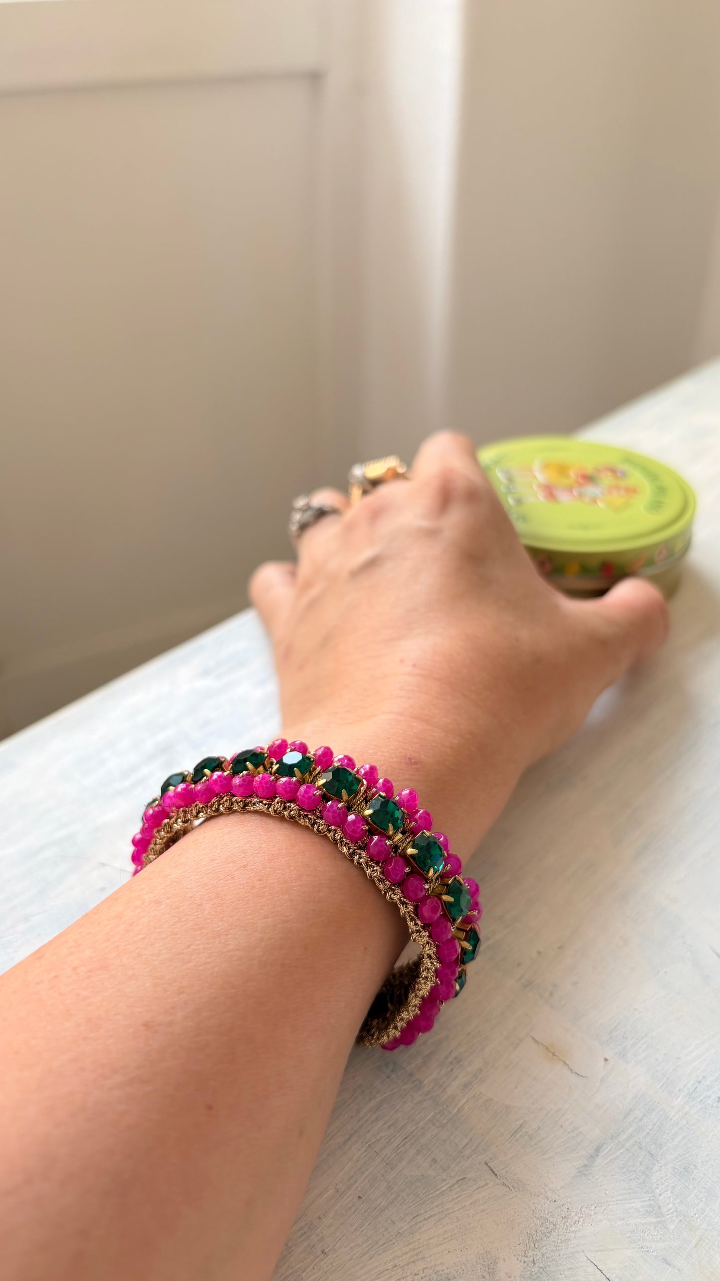 Bracciale Pervinca e Rosa
