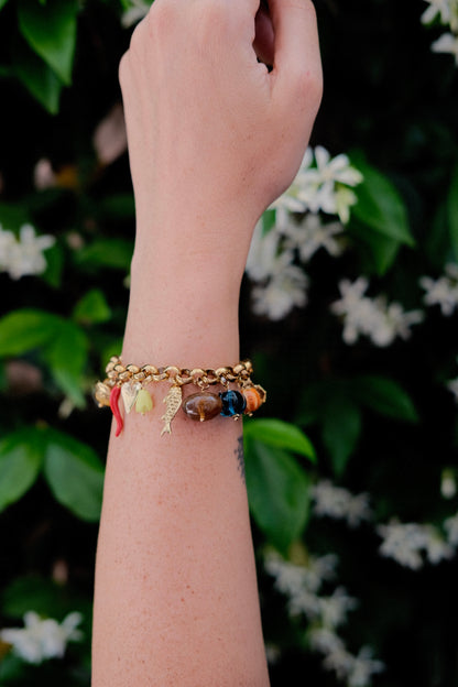 Oro + Smalti e Pietre Multicolor