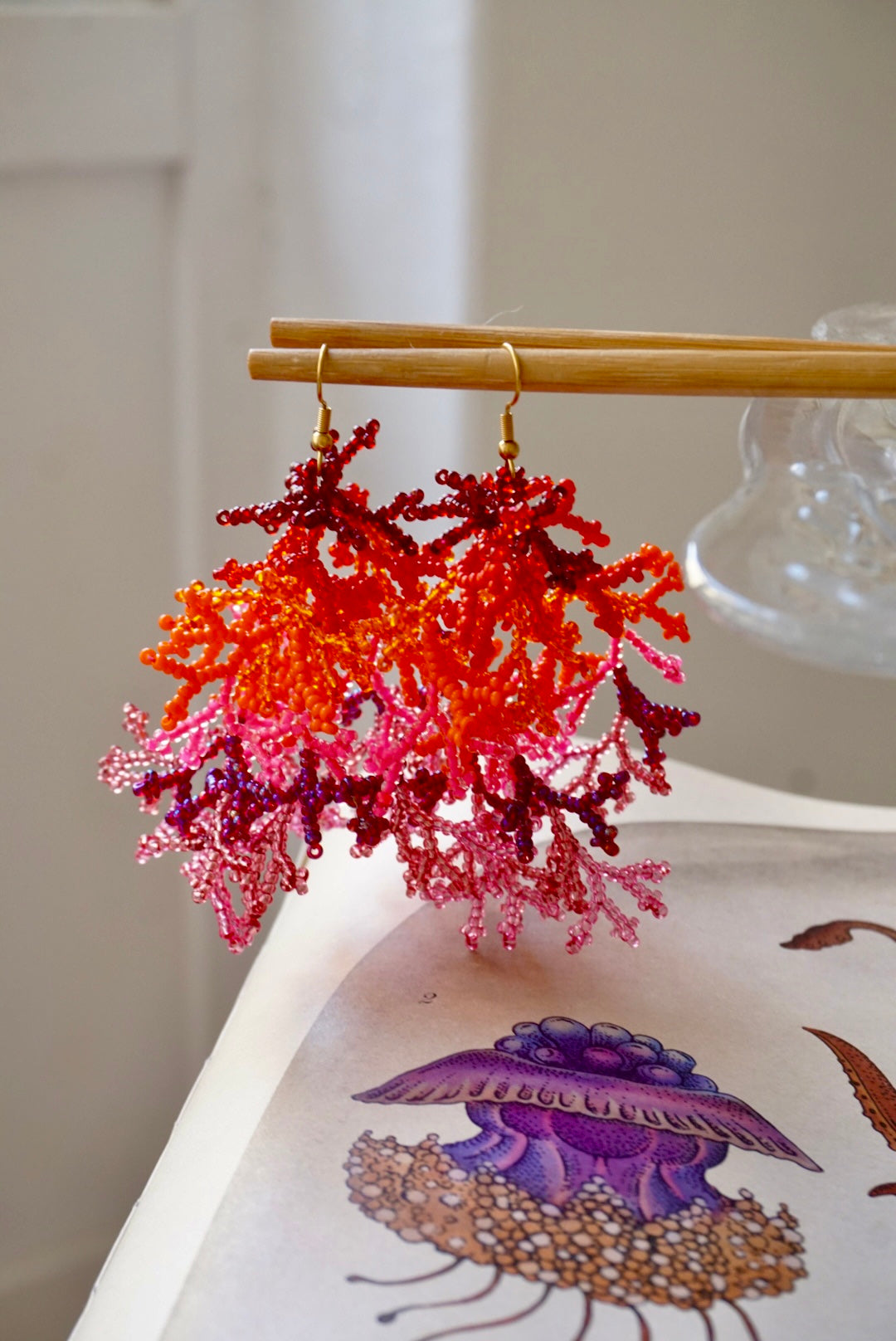 Coralli Rosso Arancio e Rosa Big