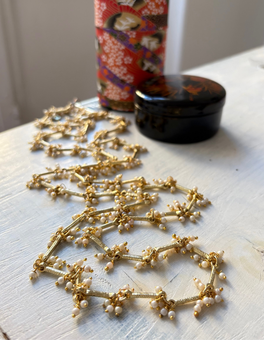 Collana Oro + Perline