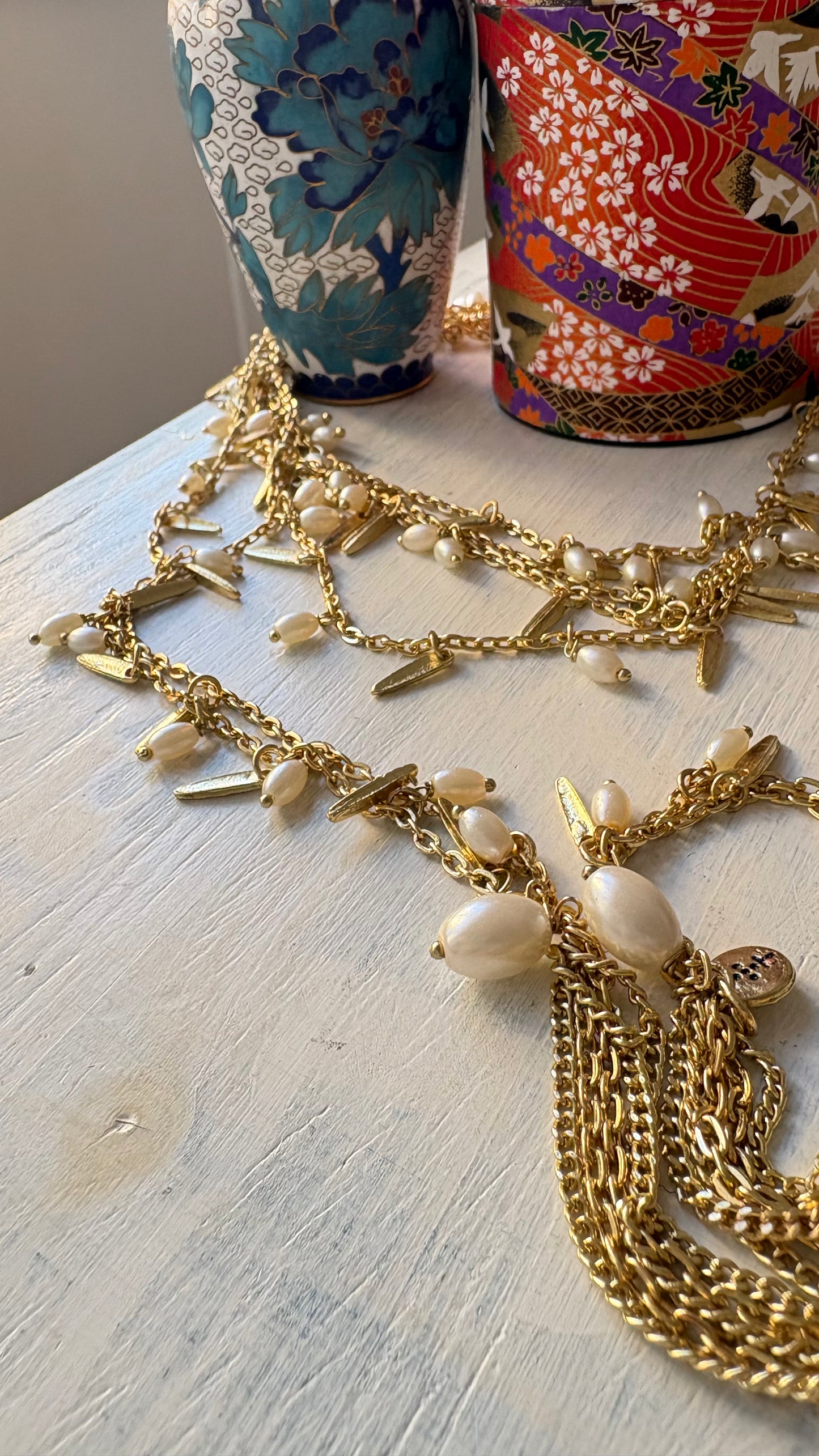 Collana Oro + Perle