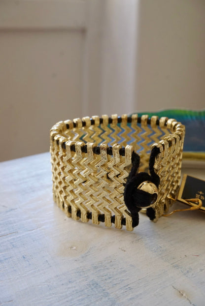 Bracciale Oro + Nero