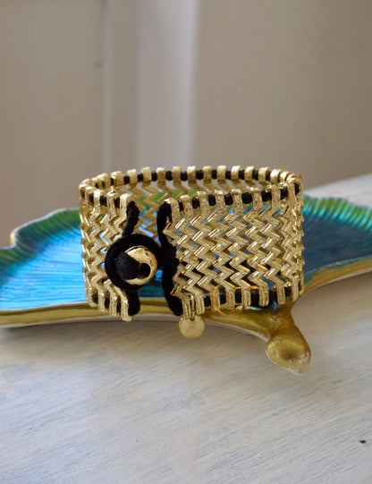 Bracciale Oro + Nero