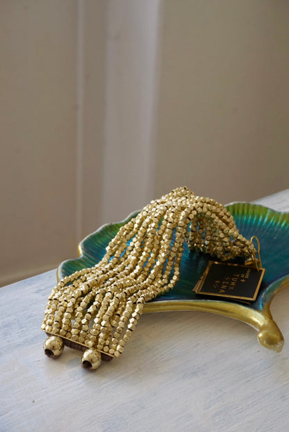 Bracciale Oro + Marrone