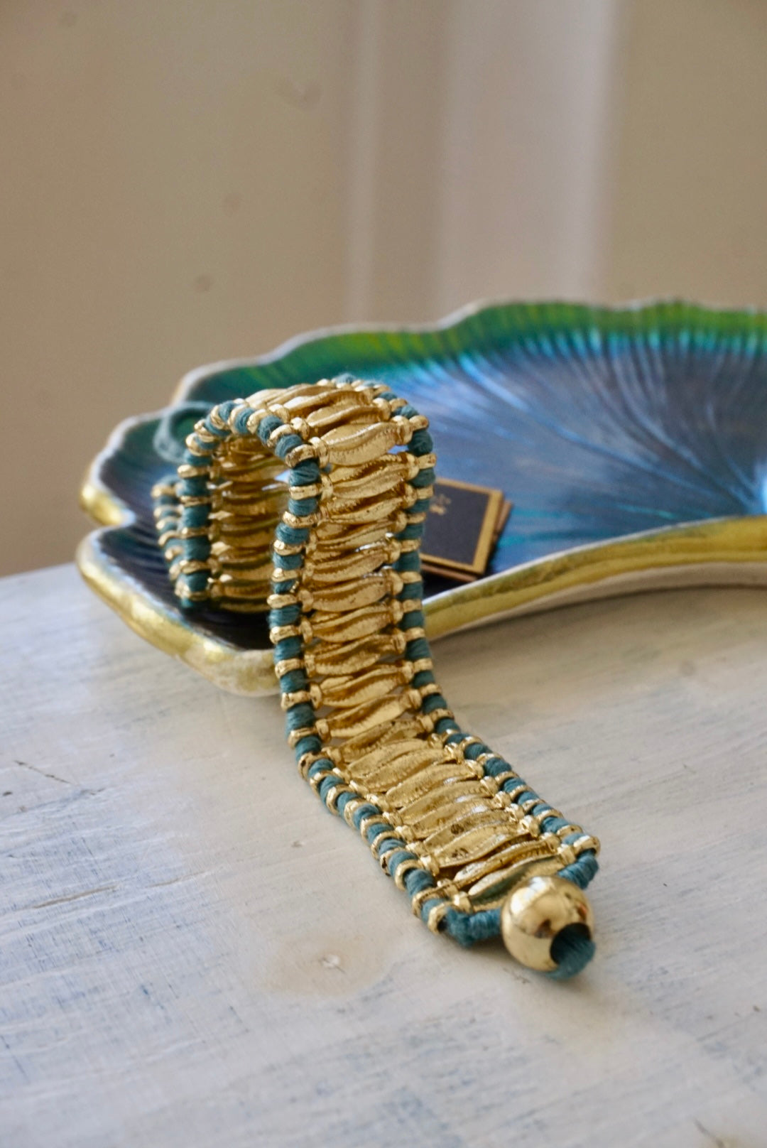 Bracciale Oro + Azzurro