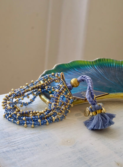 Bracciale Oro + Cristalli Pervinca