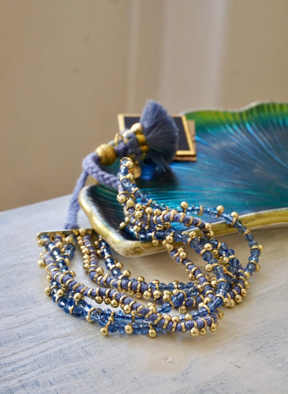 Bracciale Oro + Cristalli Pervinca