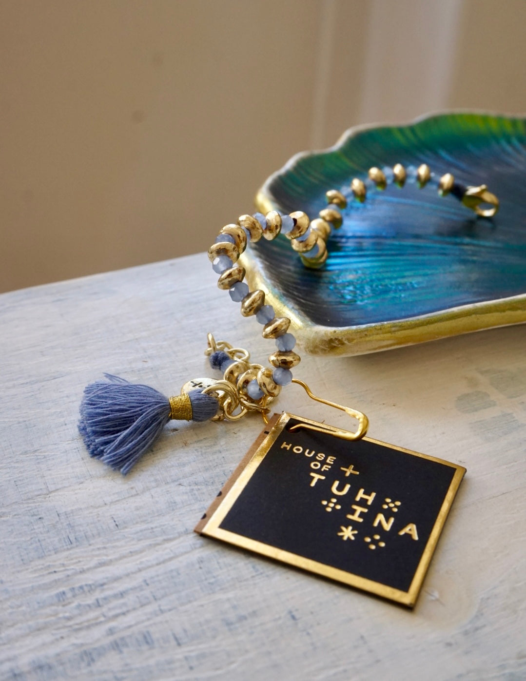 Bracciale Oro + Cristalli Pervinca