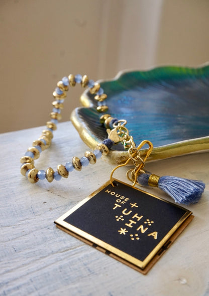 Bracciale Oro + Cristalli Pervinca