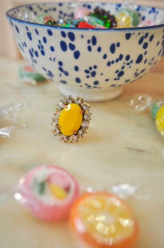 Egg yolk + Crystals