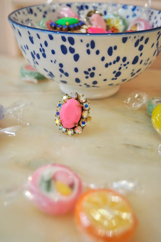 Cotton Candy + Holographic Crystals